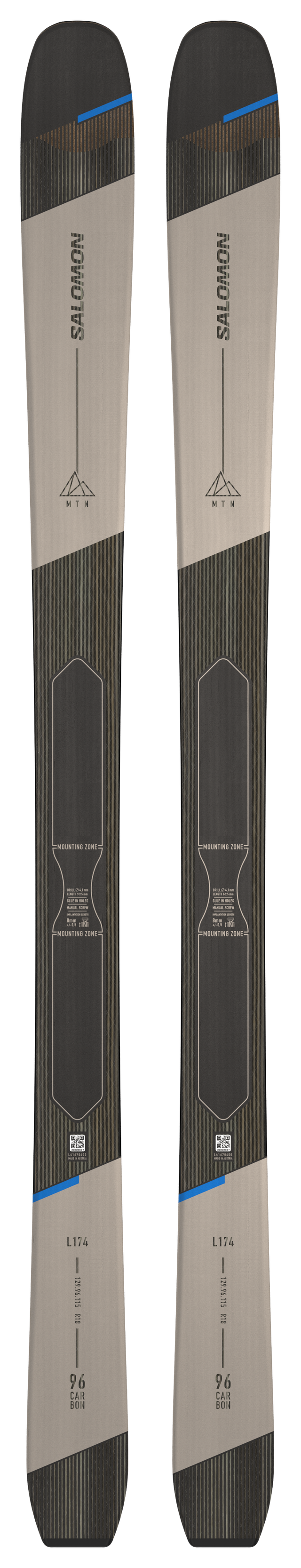 MTN 96 CARBON SKI - D2X