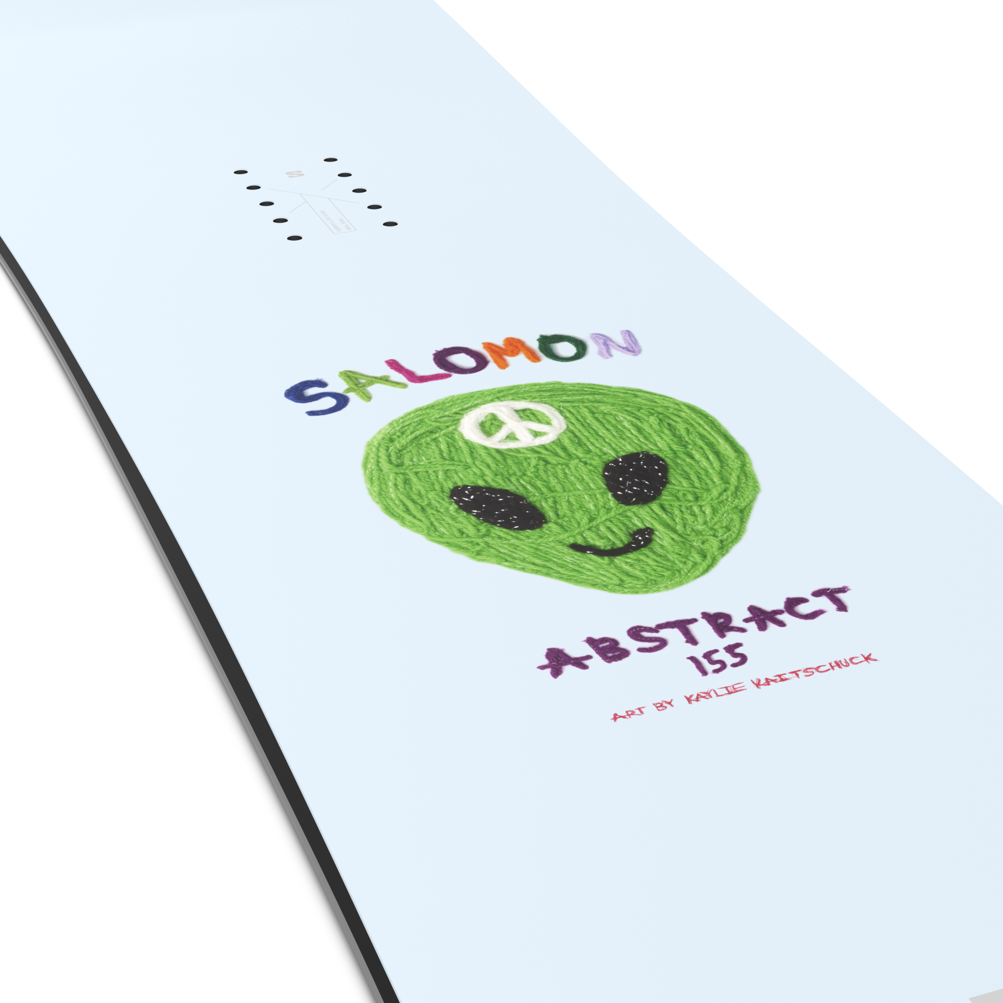 ABSTRACT SNOWBOARD